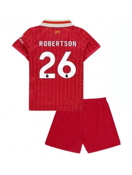 Liverpool Andrew Robertson #26 Dječji Domaci Dres kompleti 2024-25 Kratak Rukavima (+ kratke hlače)